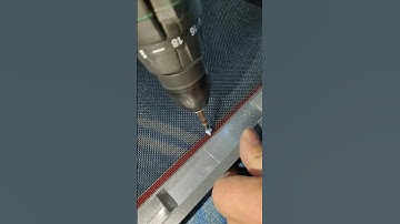 Double Frame King Kong Mesh Screen. Screw press line fixed, strong and durable