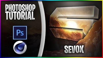 How to make a 3D AVI logo! (Photoshop & Cinema4D Tutorial)