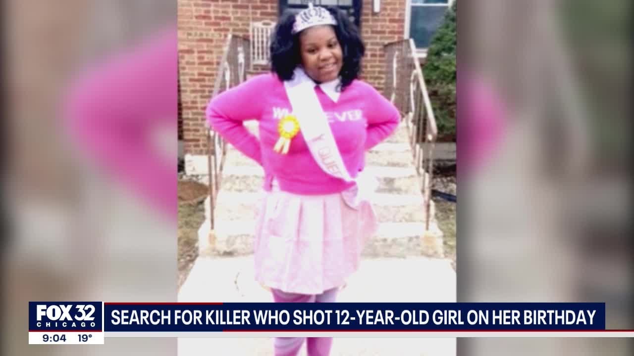 Search for killer who shot 12-year-old Chicago girl on her birthday ...