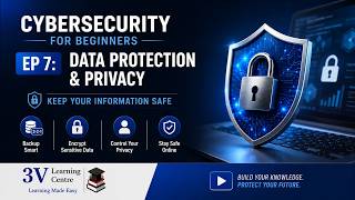 Cybersecurity for Beginners Ep7: Data Protection & Privacy | Keep Your Information Safe