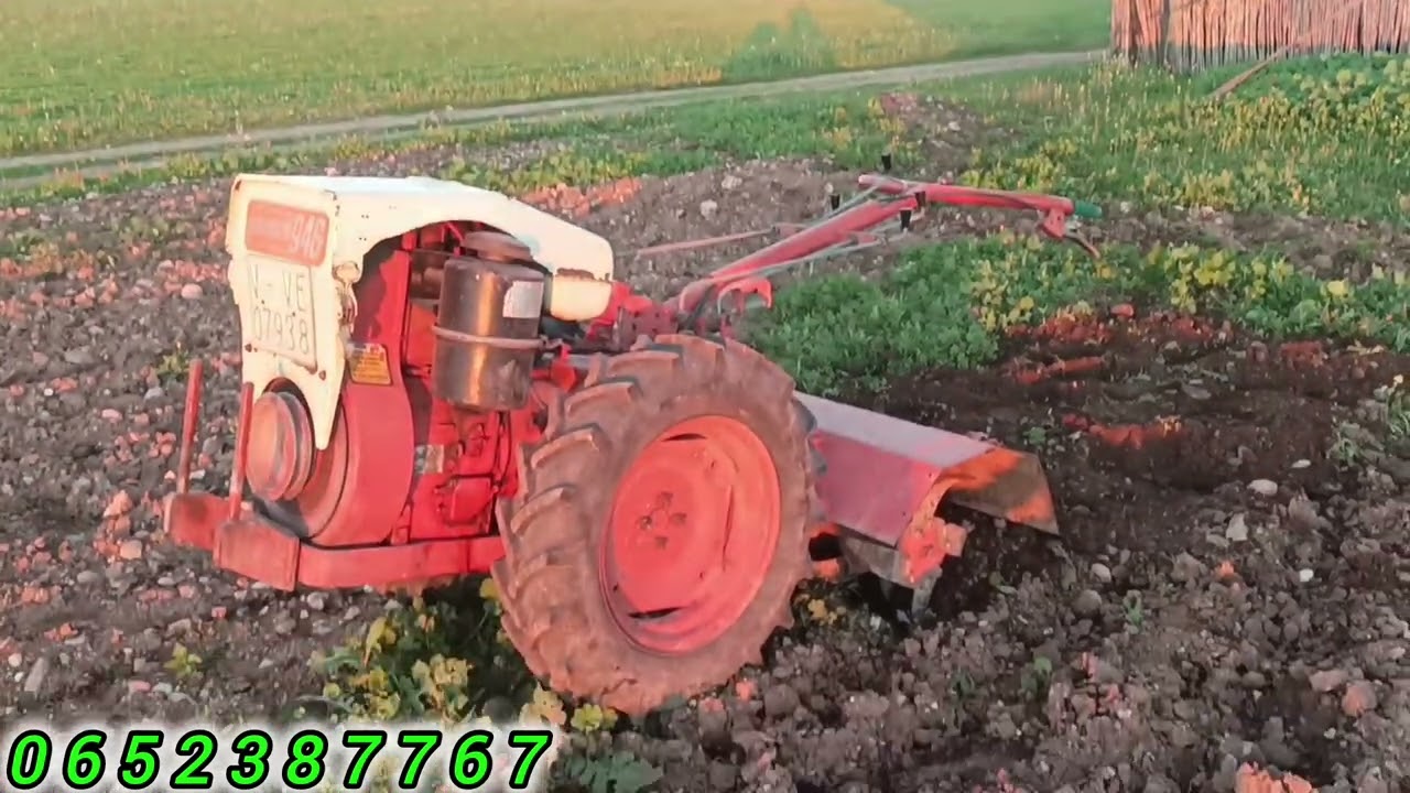 اجود جرار يدوي فلاحي مستورد 🇪🇸للفلاح المغربي 🇲🇦للحرث بين الأشجار بثمن جد مناسب✅ مع خدمة التوصيل🚛 