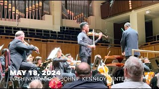 Randall Goosby plays Mendelssohn, May 2024