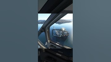 Can you land a Heli on this platform? #helicopter #h160 #msfs2020