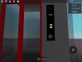 Glitchy fast otis traction elevator in a game on roblox modded by schindler
