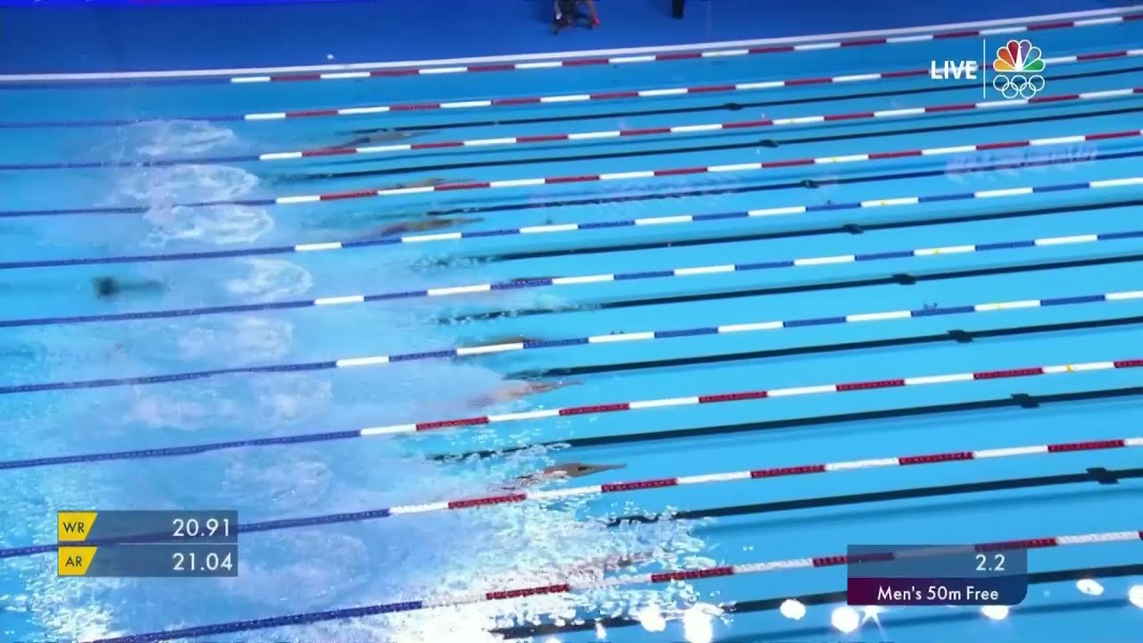 *AMERICAN RECORD* Dressel Takes The Splash N' Dash