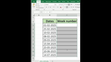 💡 Stop counting weeks manually! Use WEEKNUM in Excel. 🚀 #shorts #trending #viralvideo #excel #tips