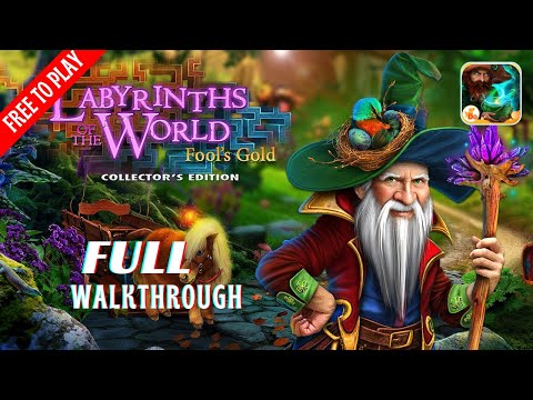 Labyrinths of the World 10: Fools Gold Collector's Edition [Android] Full Walkthrough | Pynza