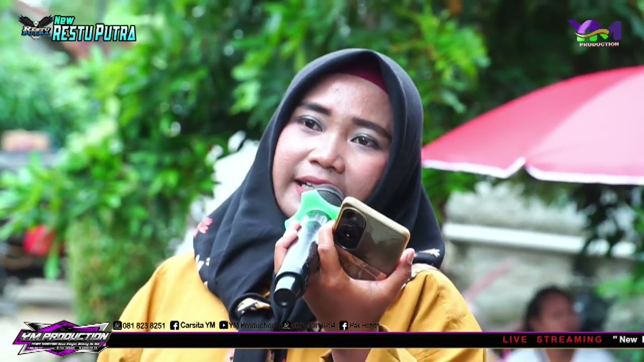 TERHANYUT DALALM KEMESRAHAN - NEW RESTU PUTRA - PESTA HAJAT  BPK.MASNO -DS SUDIMAMPIR LOR