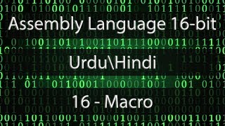 Macro (Function with Parameters) in Assembly Language | Urdu/Hindi