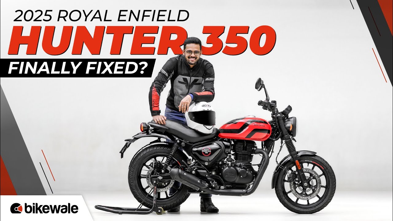 2025 Royal Enfield Hunter 350 Review | Finally Fixed? | BikeWale