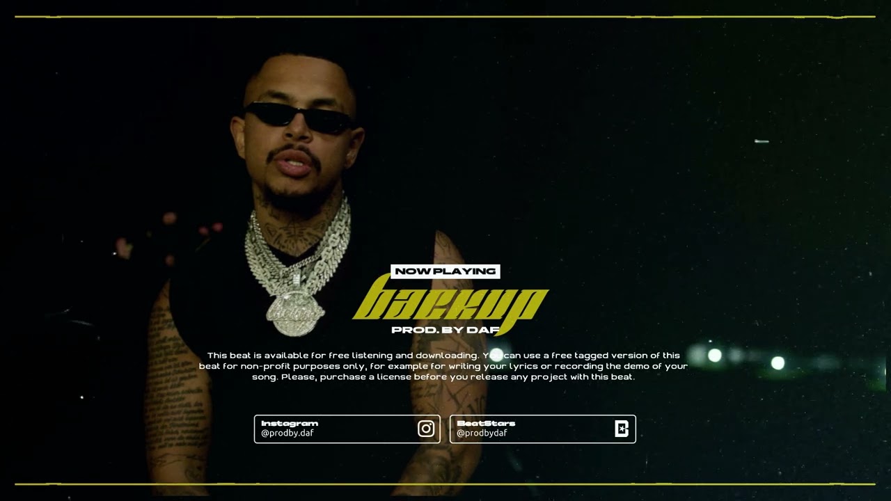 [FREE] Luciano x RAF Camora "All Night" Ghetto House Type Beat - Backup