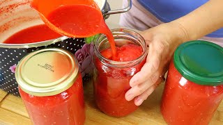 I have been using this recipe for canning tomatoes for 10 years! prepare food for winter!