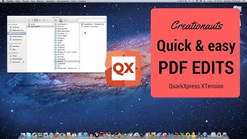 PDF to QuarkXPress -  PDF Importer XT Demo