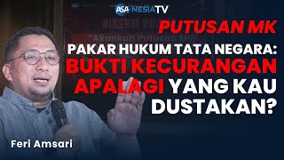 Pasca Putusan MK Soal Sengketa Pilpres. Feri Amsari: Bukti Kecurangan Apalagi Yang Kau Dustakan?