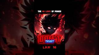 Powerful "Aura" kaise build karein? | Law 16 of Power #shorts #aura