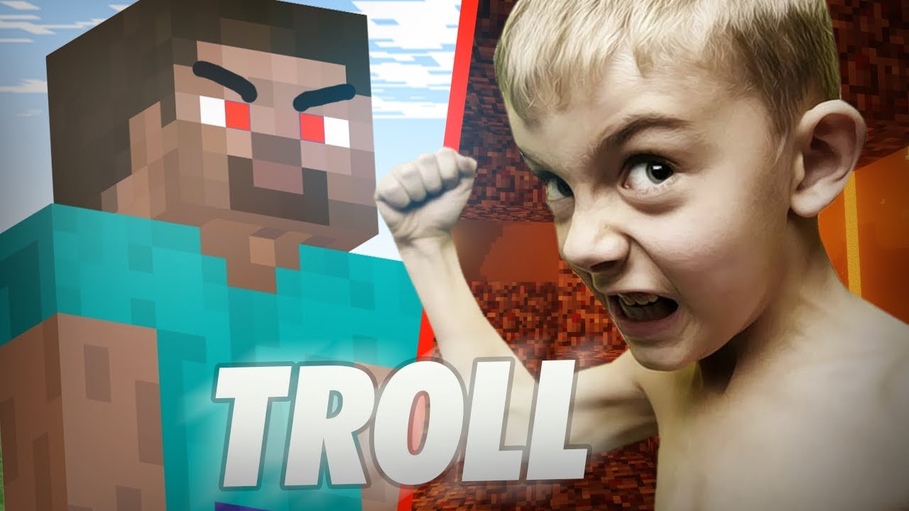 Un TROLLEUR TROLLÉ par son PETIT FRÈRE ! - Minecraft