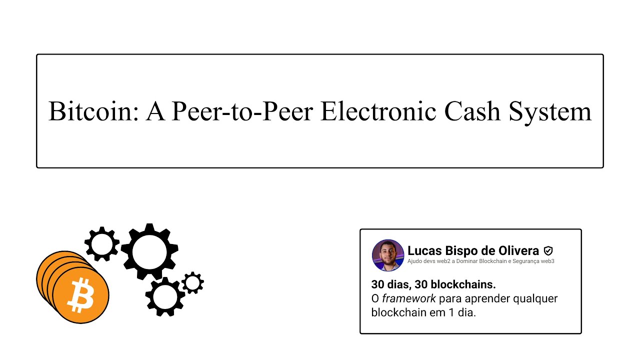 Aprendendo tudo sobre blockchain - Bitcoin [1/30]