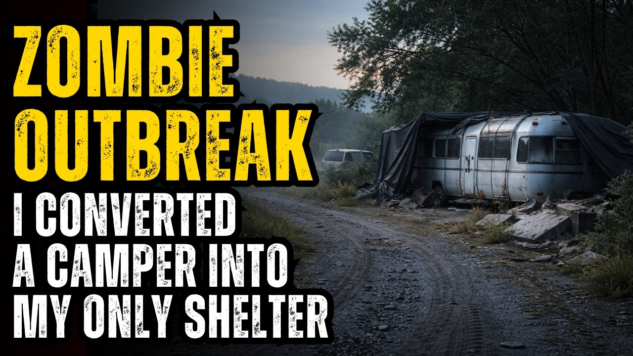 ZOMBIE OUTBREAK: I Converted a Camper Into My Only Shelter
