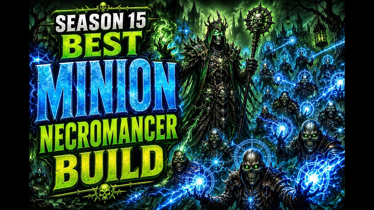 Diablo 4 : Season 15 Minion Necromancer Is Godlike