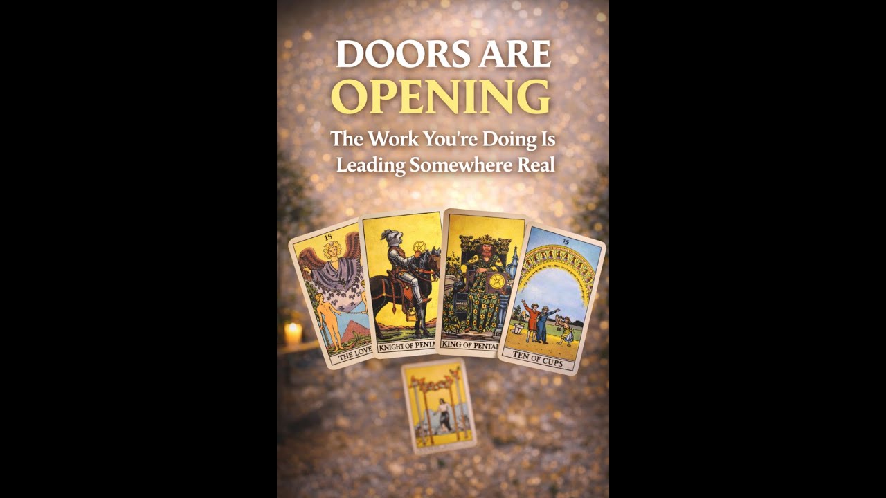 Doors Are Opening — The Work You’re Doing Is Leading Somewhere Real
