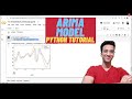 Arima model in python time series forecasting 6