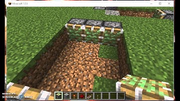 REDSTONE #1 I Try Redstone lava pit trap