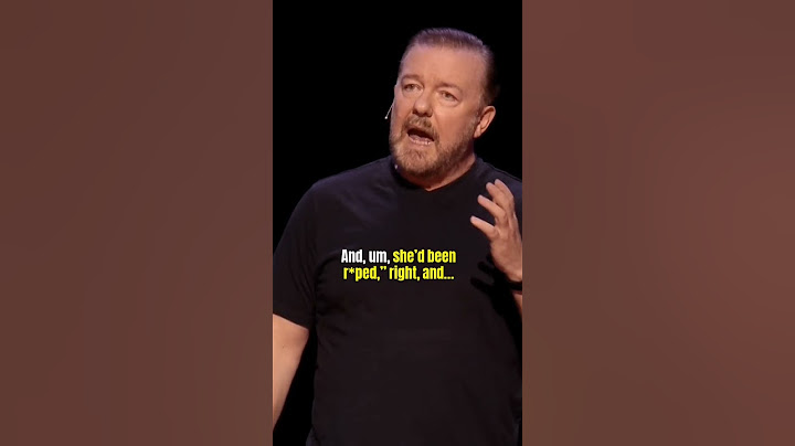 Ricky Gervais addresses Liam Neeson’s racism controversy #shorts