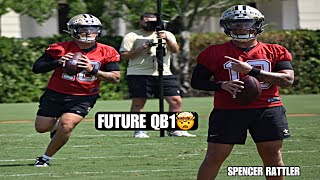 Spencer Rattler SENDS STRONG MESSAGE to Saints QB Room @ New Orleans Saints ROOKIE Minicamp DAY 2 😳