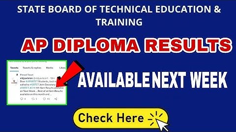 AP DIPLOMA C16 RESULTS 4TH, 3RD, 1ST SEM | RESULTS AVILABLE DATE