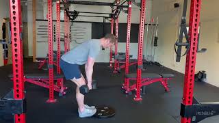 How to do a Toe Elevated RDL (Romanian Deadlift) by Kyle Long | PATH projects