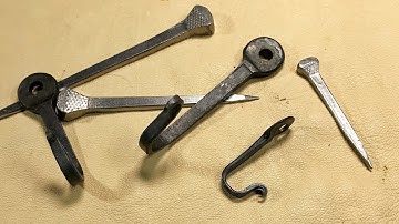 Horseshoe nail hooks - Hook of the Week 37