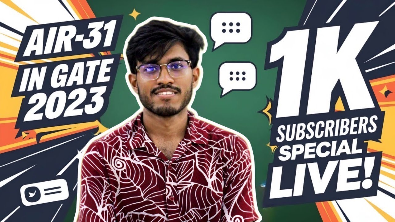 AIR 31, solving your doubts LIVE!