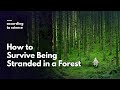 كيفية البقاء على قيد الحياة بعد الضياع في الغابة وفق ا للعلم