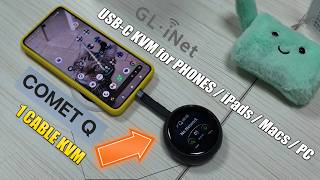 Gl.inet Comet Q Revealed - A Remote 1 Usb Kvm For Your Phone, Ipad, Macbook And Pc