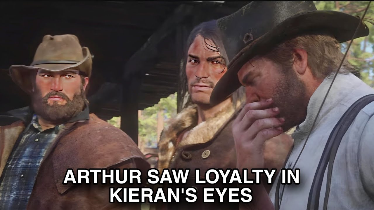 Arthur saw Loyalty in Kieran's eyes in this scene | Rdr2 - YouTube