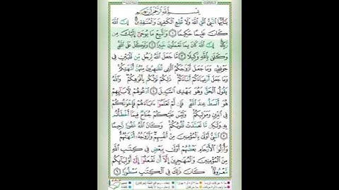 سورة الأحزاب الآيات 2-3 تلاوة الشيخ أيمن سويد #قليل_دائم_خير