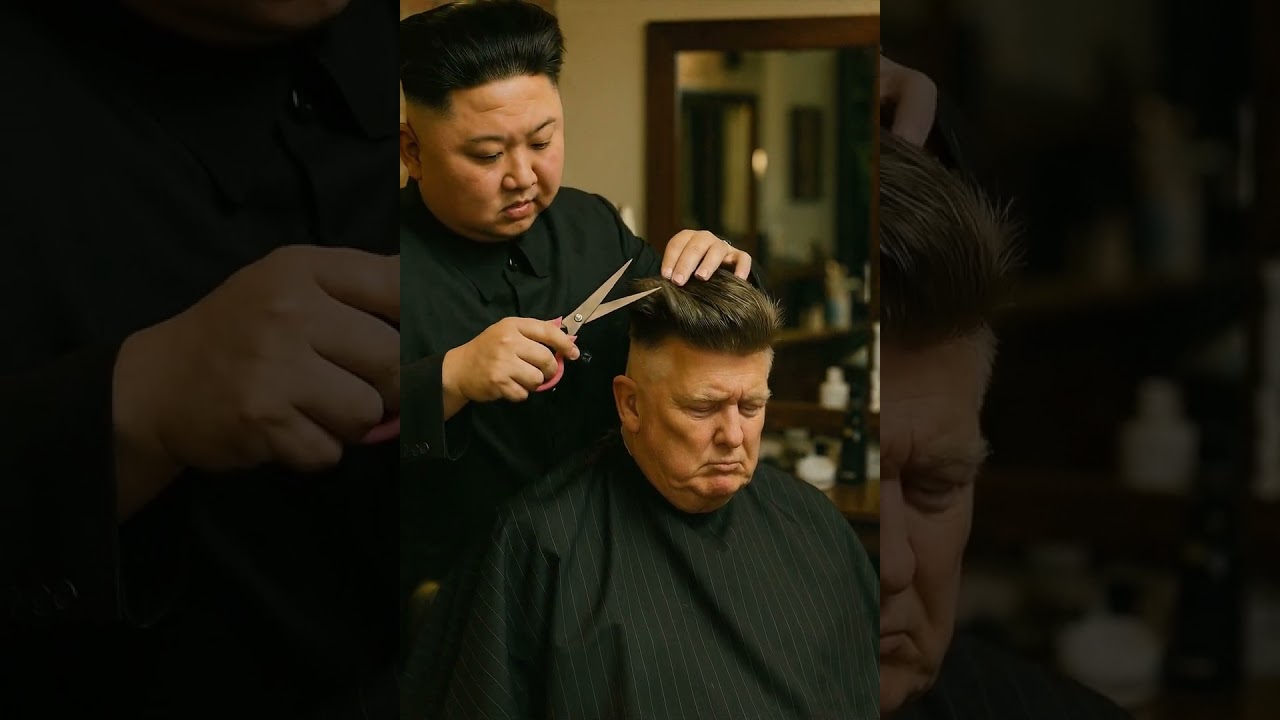 Trump Gets Kim Jong Un's Haircut?! 🤣 (Hilarious AI News)