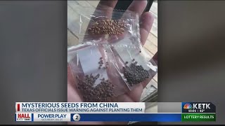 Texas, other states warn not to use unsolicited packages of seeds sent through the mail from China