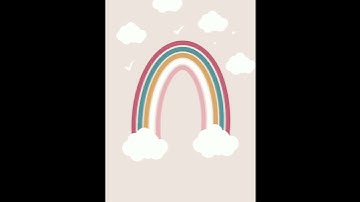 Raibow brush | Rainbow style birthday | procreate | How create Multiline Brush Procreate Tutorial