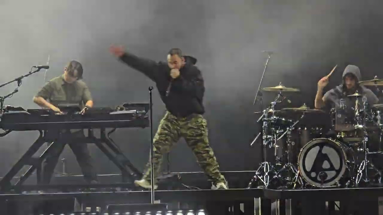 Linkin Park - Points of Authority | 4k 60fps | From Zero Tour (Live in São Paulo, Brazil)