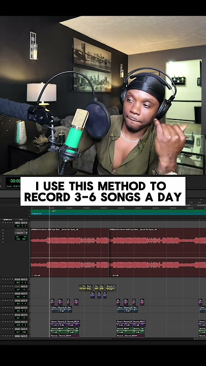 How I record 3-6 Songs A Day