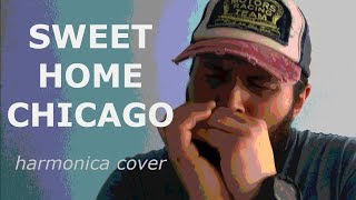Sweet Home Chicago | Easy harmonica solo