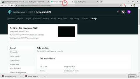 How to upload Construct 3 to Netlify