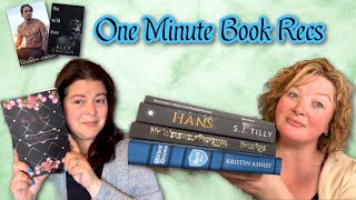 One Minute Book Recs -Tarzan Retelling, Dark Baseball Romance. Reverse Age Gap, Enemies to Lovers