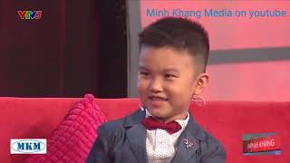 Little Big Shots Vietnam | Nhà báo LVS “tâm phục khẩu phục' Minh Khang Biết tuốt 5 tuổi