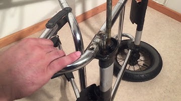 How to Remove / Replace the Brake Bar on Emmaljunga Models
