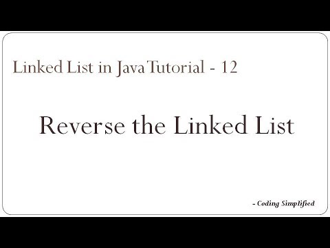 Linked List in Java:12 - Reverse linked list Recursively - YouTube
