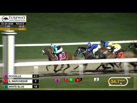 RACE 8 PROGRAM 3 20 2026