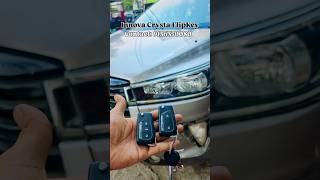 Toyota Innova Crysta Flip Key | Original Key | Key Programing| #explore #viral #carkeys #trending