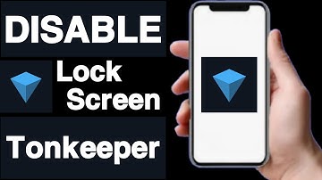 How to disable lock screen on tonkeeper account||Disable lock screen on tonkeeper account